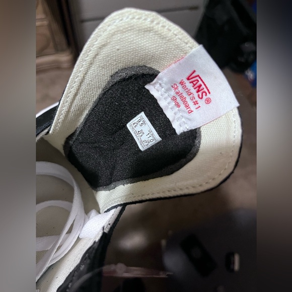 Men Vans Black 9.5 NEW - Picture 5 of 9